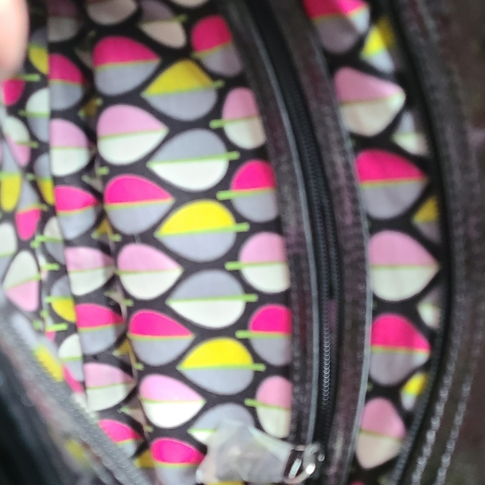 Vera Bradley small black purse - Picture 6 of 14